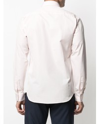Мужская розовая рубашка с длинным рукавом от Sandro Paris