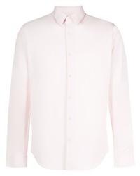Мужская розовая рубашка с длинным рукавом от Sandro Paris