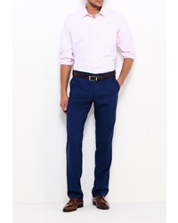 Мужская розовая рубашка с длинным рукавом от STENSER