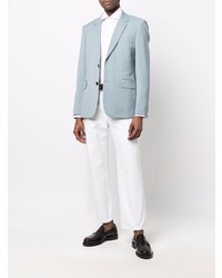 Мужская розовая рубашка с длинным рукавом от Mazzarelli