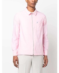 Мужская розовая рубашка с длинным рукавом от MACKINTOSH