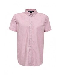 Мужская розовая рубашка с коротким рукавом от Burton Menswear London