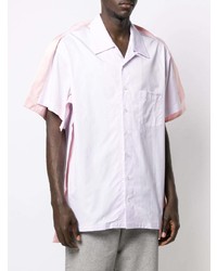 Мужская розовая рубашка с коротким рукавом от Y/Project
