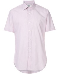 Мужская розовая рубашка с коротким рукавом от Kent & Curwen