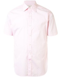 Мужская розовая рубашка с коротким рукавом от Kent & Curwen