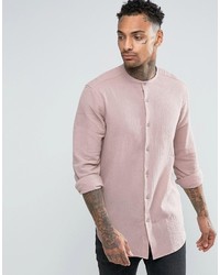 Мужская розовая рубашка от Asos