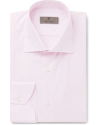 Мужская розовая рубашка от Canali