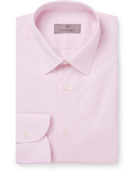 Мужская розовая рубашка от Canali