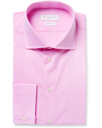 Мужская розовая рубашка от Richard James