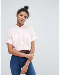 Женская розовая рубашка от WÅVEN
