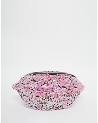 Женская розовая сумка с пайетками от Jaded London