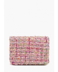Розовая сумка через плечо из плотной ткани от Ors Oro