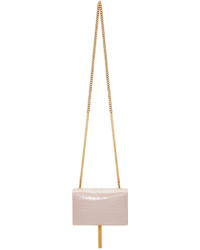 Женская розовая сумка от Saint Laurent