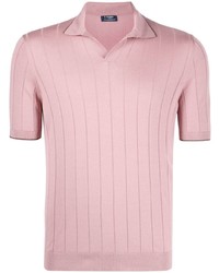 Мужская розовая футболка-поло от Barba