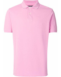 Мужская розовая футболка-поло от Barbour