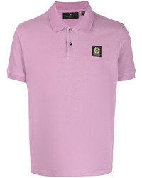 Мужская розовая футболка-поло от Belstaff