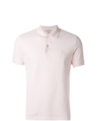 Мужская розовая футболка-поло от Burberry