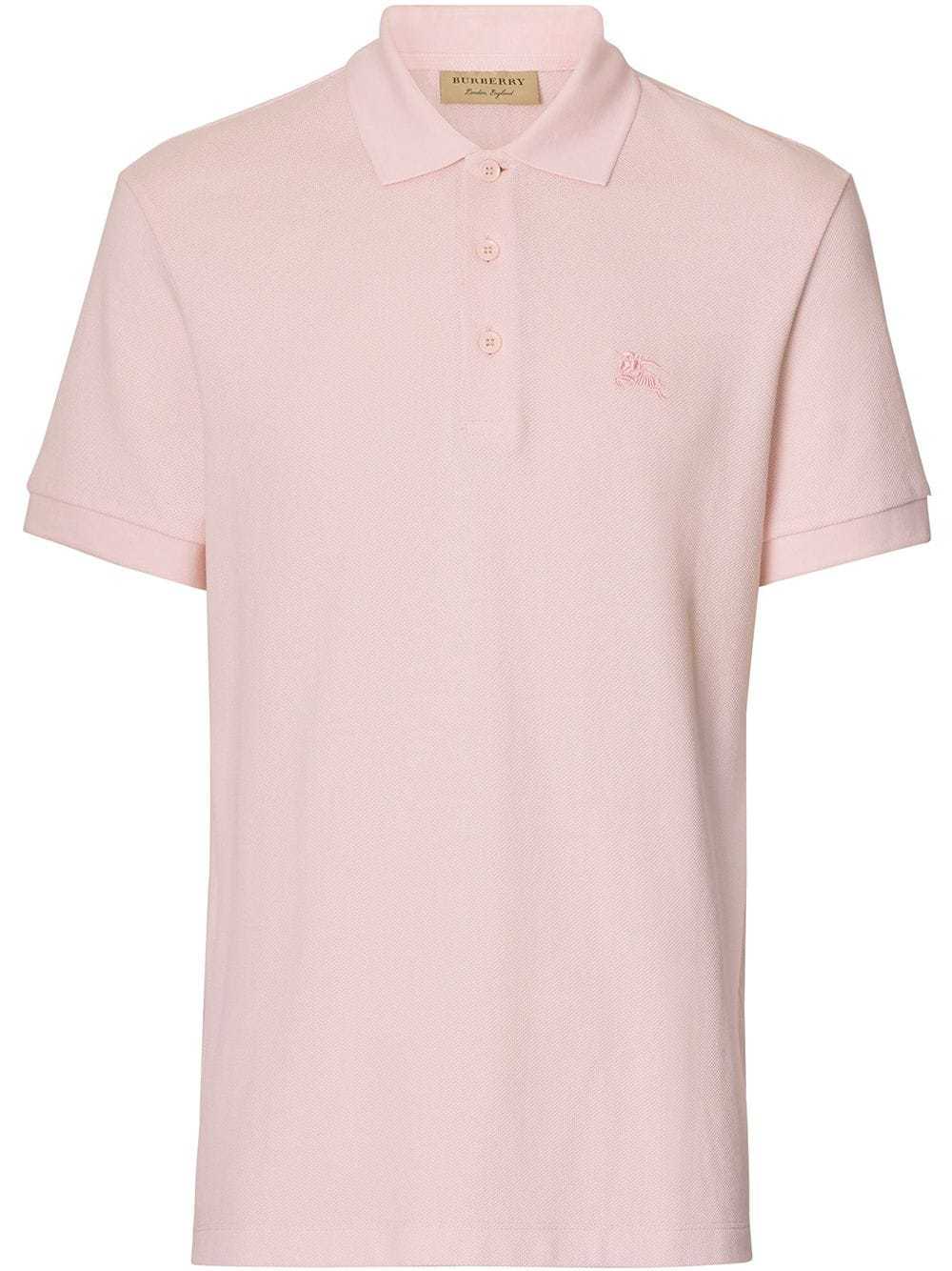 Burberry pink outlet polo