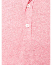 Мужская розовая футболка-поло от Closed