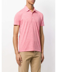 Мужская розовая футболка-поло от Closed
