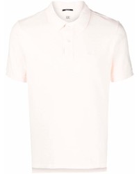 Мужская розовая футболка-поло от C.P. Company
