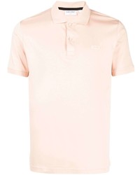 Мужская розовая футболка-поло от Calvin Klein