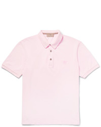 Мужская розовая футболка-поло от Canali