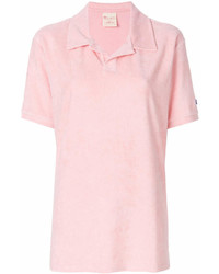 Мужская розовая футболка-поло от Champion
