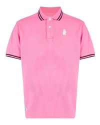 Мужская розовая футболка-поло от Chocoolate