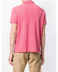 Мужская розовая футболка-поло от Closed