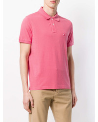 Мужская розовая футболка-поло от Closed