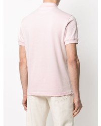 Мужская розовая футболка-поло от Brunello Cucinelli