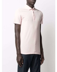 Мужская розовая футболка-поло от Altea