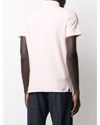 Мужская розовая футболка-поло от Altea