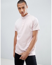 Мужская розовая футболка-поло от Clean Cut Copenhagen