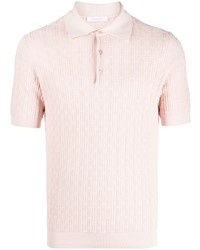 Мужская розовая футболка-поло от Cruciani