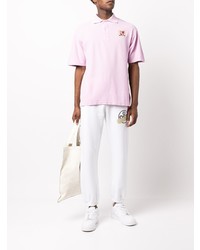 Мужская розовая футболка-поло от Local Authority