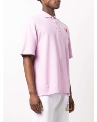 Мужская розовая футболка-поло от Local Authority