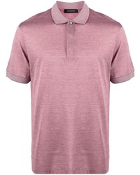 Мужская розовая футболка-поло от Ermenegildo Zegna