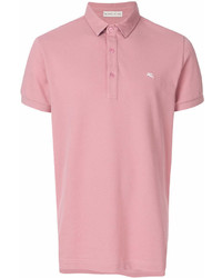 Мужская розовая футболка-поло от Etro