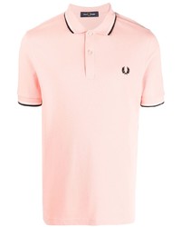 Мужская розовая футболка-поло от Fred Perry