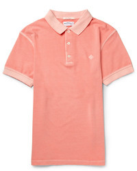 Мужская розовая футболка-поло от Gant