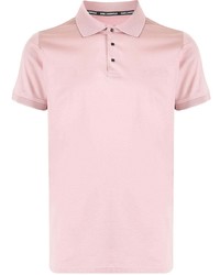 Мужская розовая футболка-поло от Karl Lagerfeld