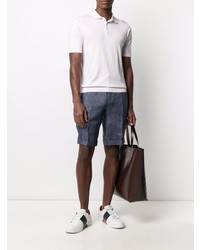 Мужская розовая футболка-поло от Malo