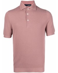 Мужская розовая футболка-поло от Lardini