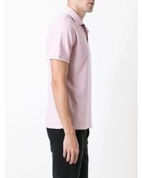 Мужская розовая футболка-поло от Stone Island