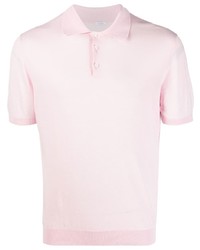 Мужская розовая футболка-поло от Malo