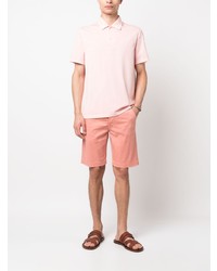 Мужская розовая футболка-поло от Aspesi