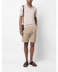 Мужская розовая футболка-поло от Tagliatore