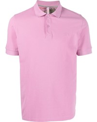 Мужская розовая футболка-поло от Sun 68